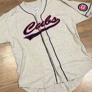 Cubs Vintage 90s Mens MLB Button Jersey Size XL